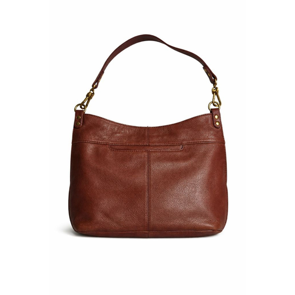 Hobo Brown Leather Shoulder Bag One Size - Picture 2 of 16